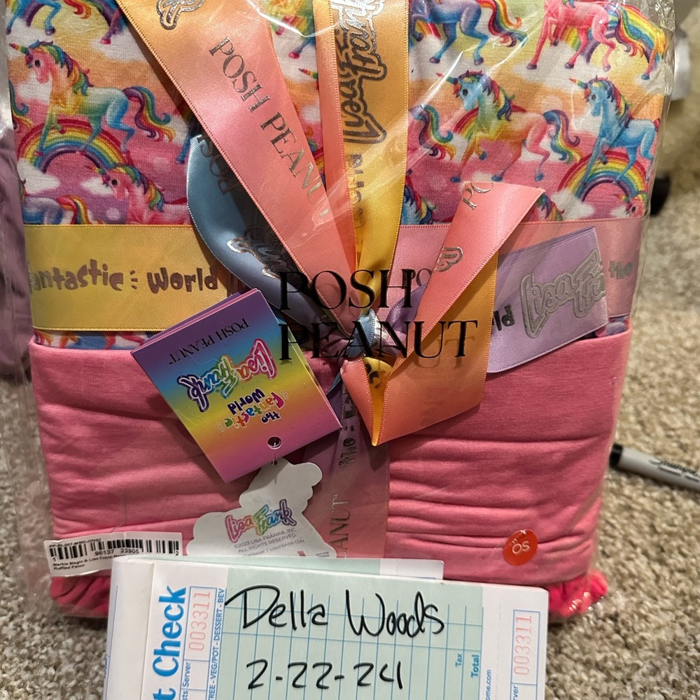 Posh peanut Lisa Frank Markie luxe